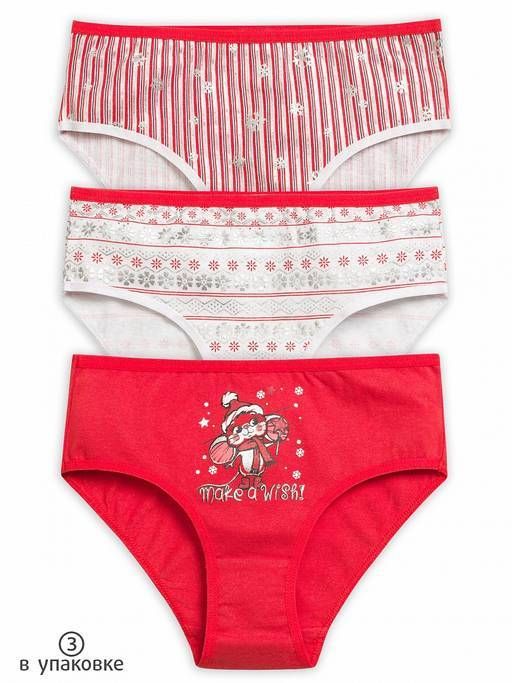 GULB3786(3шт. в упаковке) трусы для девочек