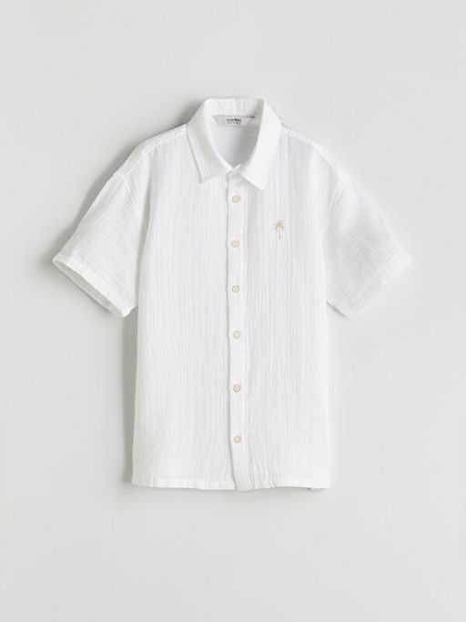 K?sa Kollu Erkek ?ocuk G?mlek