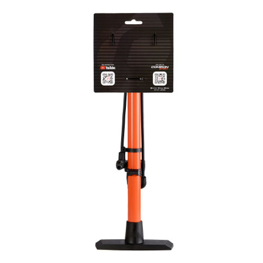 Насос напольный с регулируемым манометром COMIRON BORA, стальной корпус, 650*38мм, 737 см3, 8 бар, 120 psi., стальной шток 12мм, 848 гр. /уп 10/ - Галеонтрейд фото 9