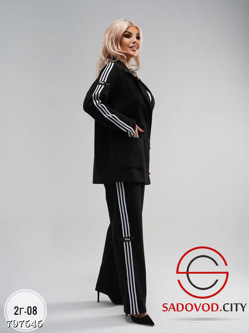 Костюм трикотажный в стиле спорт-шик - Bruno фото 3