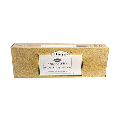 Благовония весовые Ppure Krishna Leela уп-200гр Кришна Лила Цветы Рудракши Цитронелла Мед