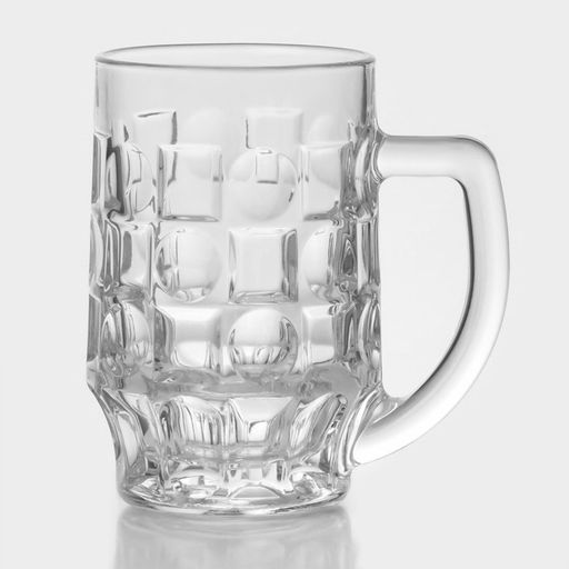 Набор кружек для пива Paşabahçe Pub, 500 мл, 2 шт., стекло, прозрачный