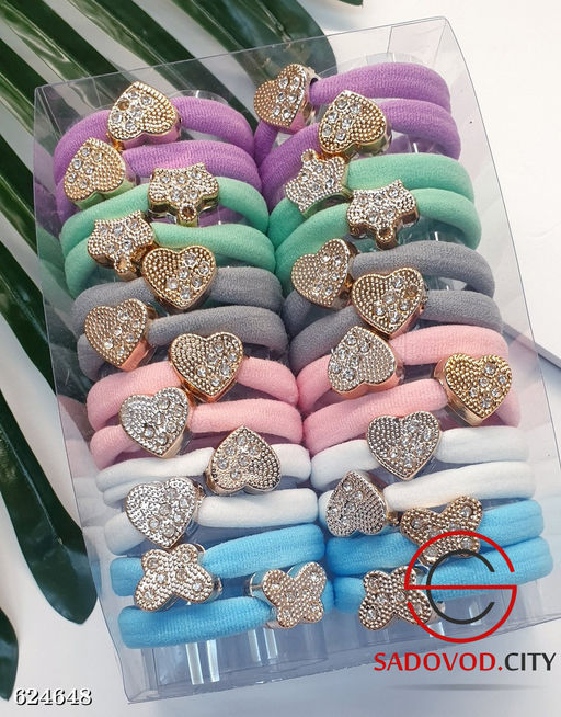 Резинки для волос, 24 шт - Bruno фото 3