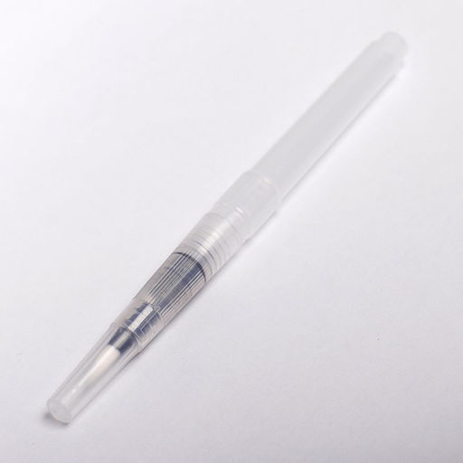 Кисть для рисования, синтетика, № 1, круглая, с резервуаром для воды, туши, чернил