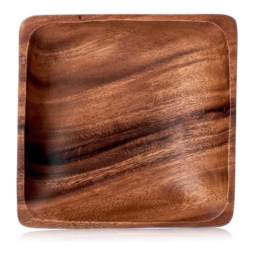 Миска сервировочная Walmer Organic 15х15 см, 0.5 л, цвет темное дерево  фото 2