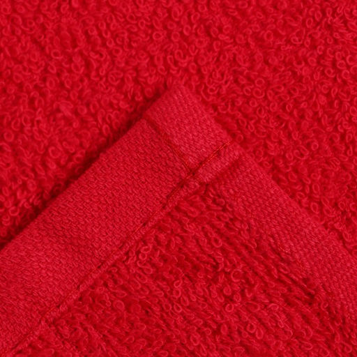Цена за 5 шт. Салфетка махровая 30х30см (фас 5шт) красный,360 г/м, хл100% - Текстиль центр фото 4