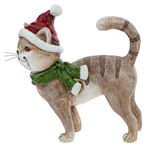 Фигурка декоративная "Кот", L15 W6 H15,5 см, 2в.