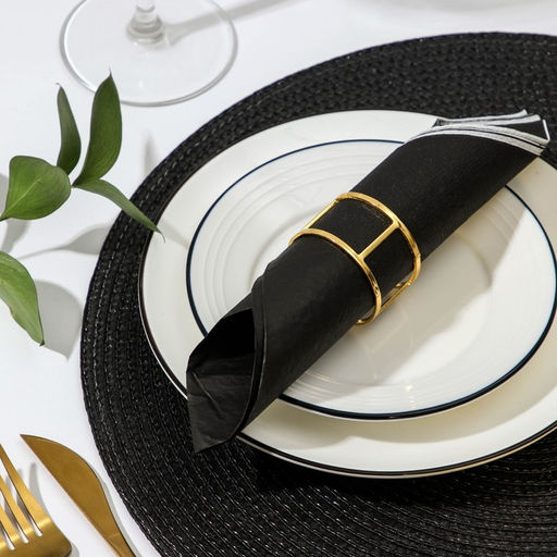 Кольцо для салфетки Noble, 4,52,9 см, цвет золотой - Simaland фото 2