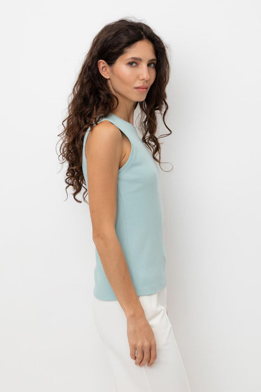 ЕВТ 3037/25/ментоловый майка жен