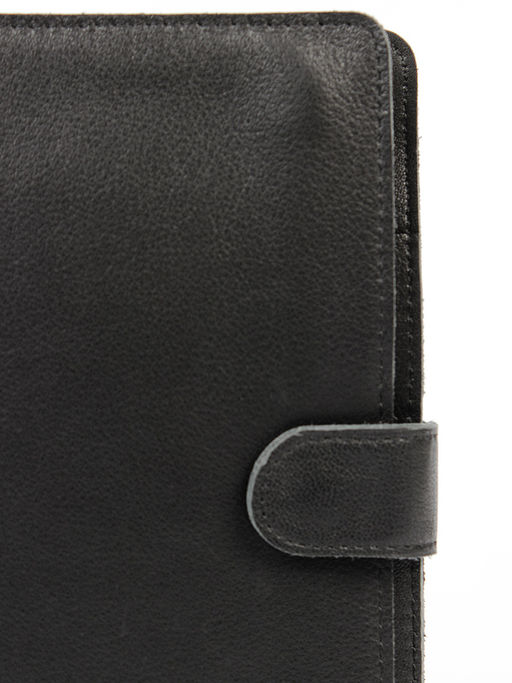 LACCOMA портмоне X165-60ND-черный натуральная кожа  фото 3