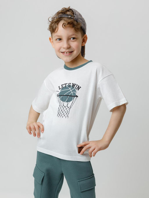 КР 302801/сахар к626 фуфайка (футболка) для мал