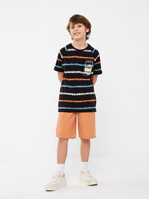 Beli Lastikli Basic Gabardin Erkek ?ocuk ?ort