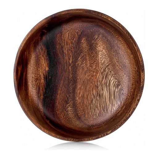 Миска сервировочная деревянная Walmer Organic большая, 0.8 л, цвет темное дерево  фото 4