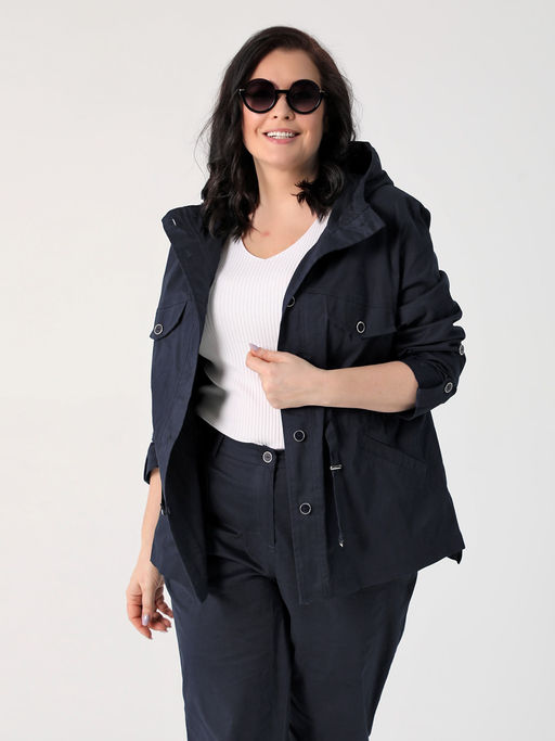 25218 Жакет т.синий