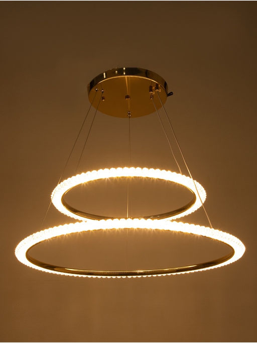 Люстра Dorothea 70 Вт LED 4000-6000К золото 46×48×14+120 см