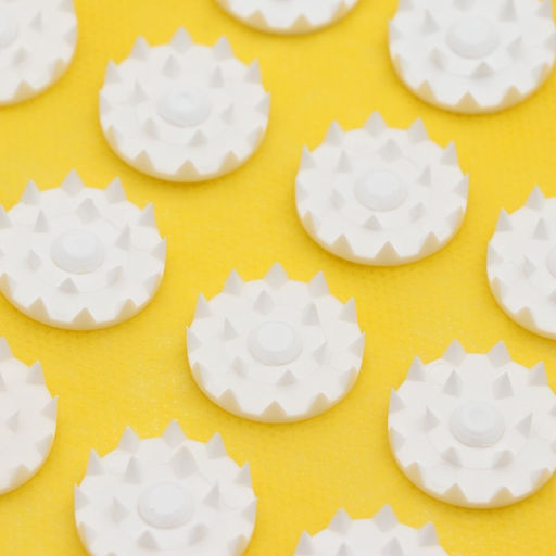 Аппликатор Кузнецова комплект, 144 колючки, спантекс, желтый, 260×560 мм + валик 140×230