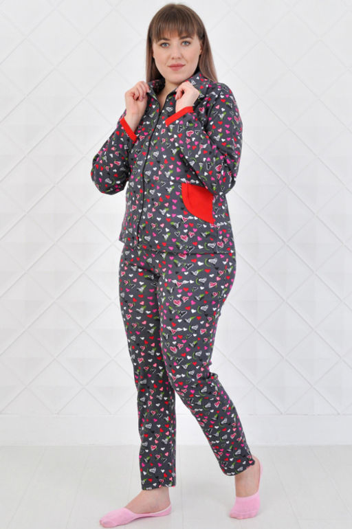 Арт. 4212 Пижама с брюками 50-56 - 5+3 фото 3
