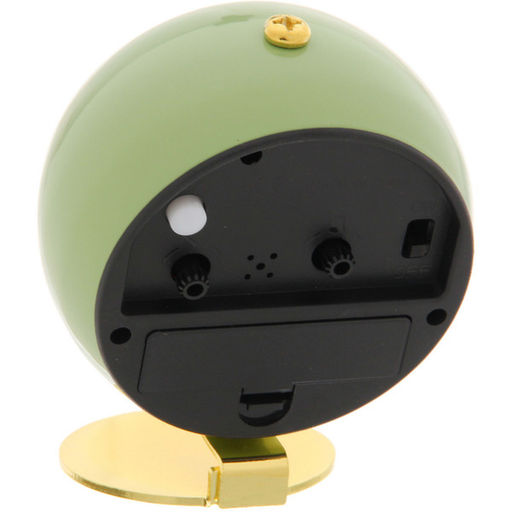 Будильник "ALICE" 8,5*5см оливковый