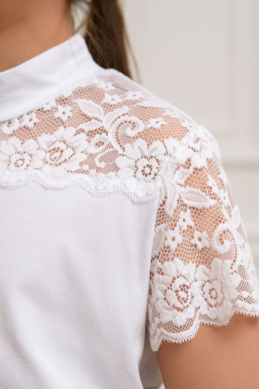 Камелия блузка детская кор. рукав