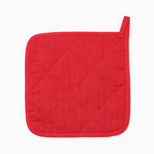 Набор кух. Доляна Котик: варежка 20х28 см, прихватка 17х17 см, 35% хл, 65% пэ  фото 5