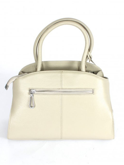 Сумка женская натуральная кожа GU 2033-6699, 1отд+еврокарман, плечевой ремень, молочный SALE 264163 - Adelia фото 2