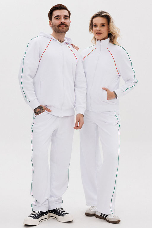 Спортивный костюм GO M3081/01-01.182-188 белый - Pirs фото 5