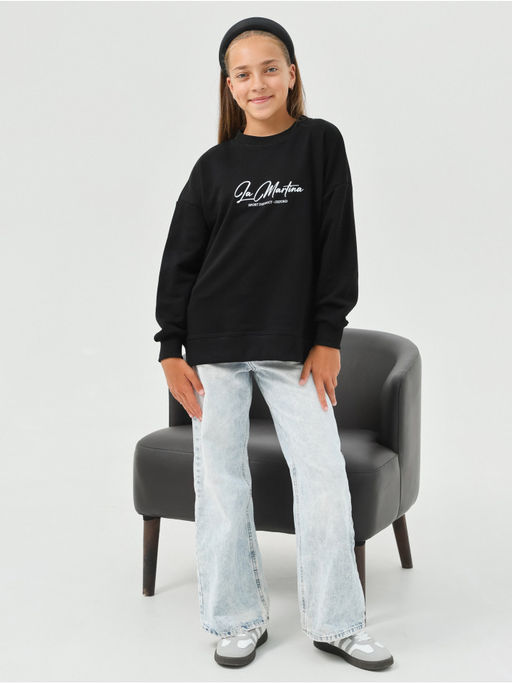 Свитшот Мартина Черный Девочка - София фото 6
