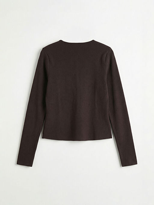 V Yaka Kad?n Triko H?rka