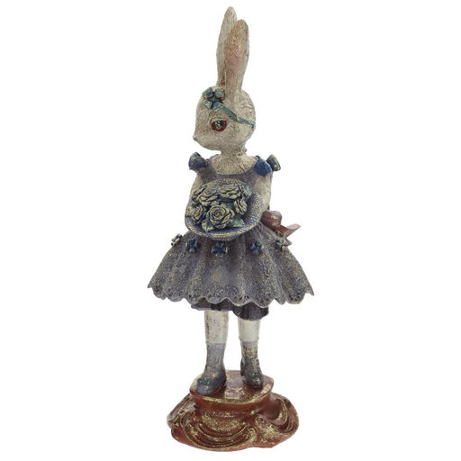 Фигурка декоративная "Зайка", L14 W13,5 H34 см