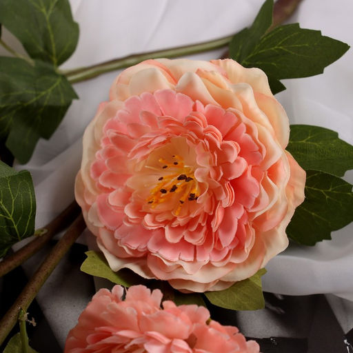 Цветы искусственные «Эустома Розанна», h=70 см, розовые