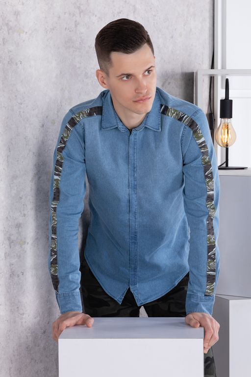 рубашка 
 17.2240-MAVI - Tricko фото 6