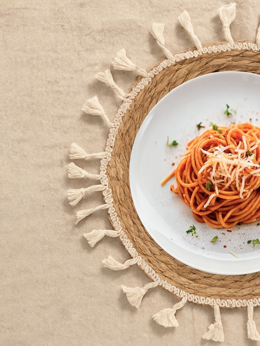 Салфетка сервировочная на стол Доляна «Фина», d=30 см, бежевая