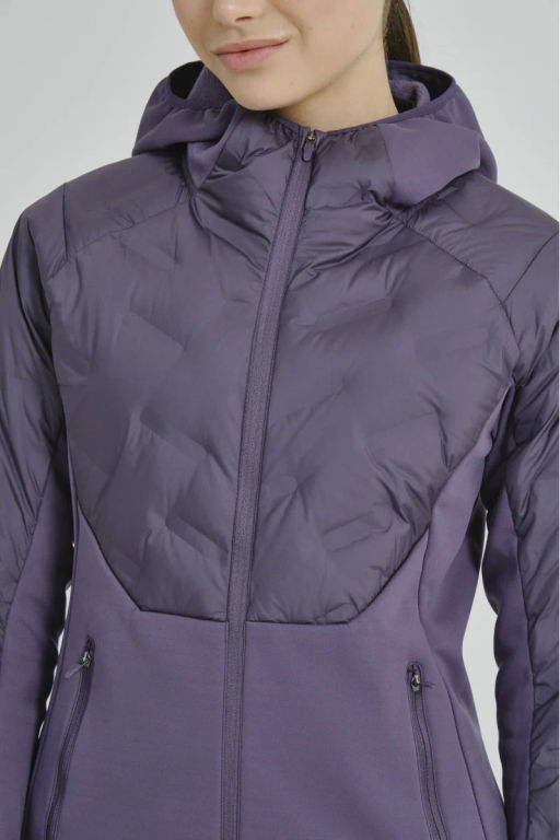 Куртка с флисом Фиолетовый