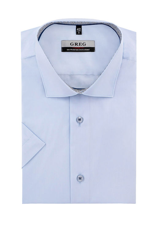 Сорочка мужская короткий рукав GREG 210/109/CL/Z/2p_GB  фото 3