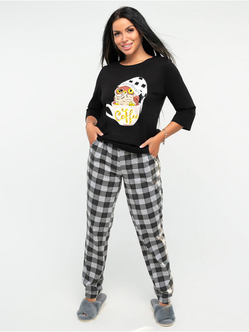 Пижама "Сова" с брюками