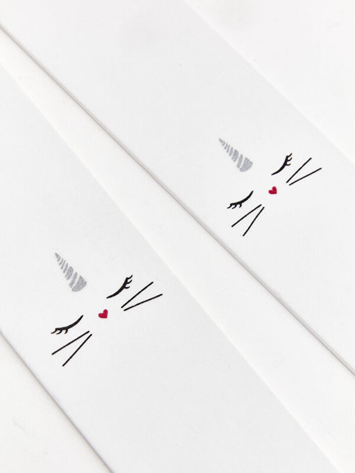 Desenli K?z ?ocuk ?nce K?lotlu ?orap 2li