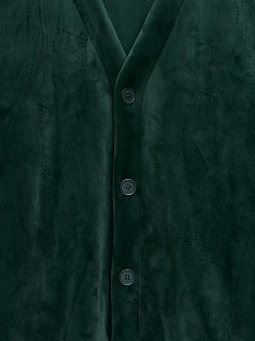 Бархатный кардиган relax fit / Zarina