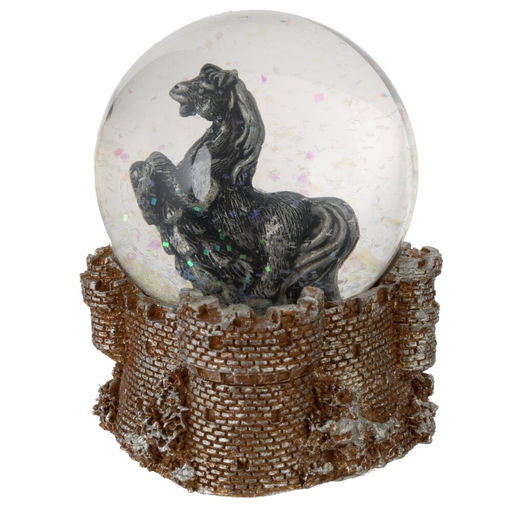 Фигурка декор в стекл шаре "Лошадь", L7 W7,5 H8,5 см, 2в.