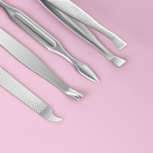 Набор маникюрный Ой, всё, 7 предметов, в чехле, коричневый - Qf фото 4