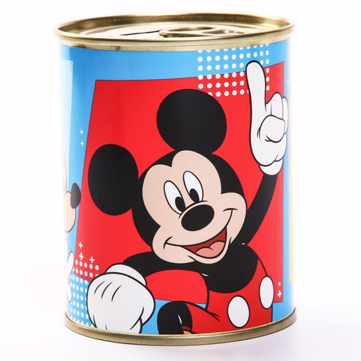 Копилка металлическая «Мышонок», 9.5 см×7.5 см×7.5 см, Микки Маус