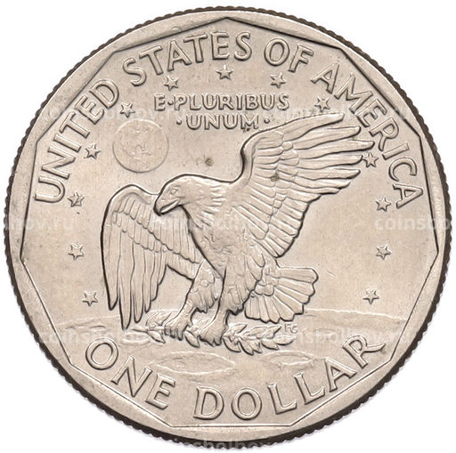 Монета 1 доллар 1979 года D США Сьюзен Энтони