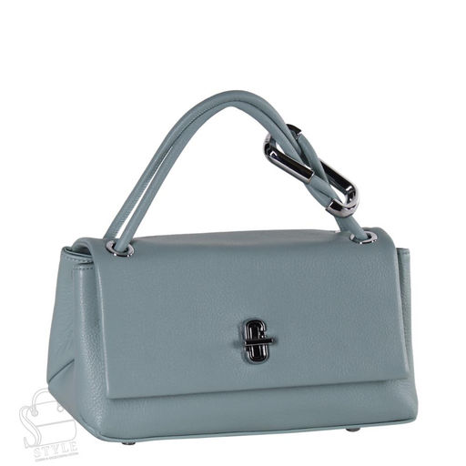 Сумка женская кожаная 8062Q turquoise Polina&Eiterou  в Новосибирске