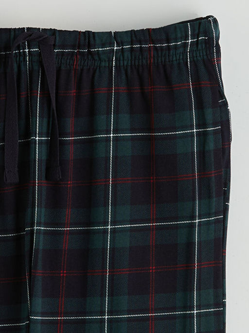 Standart Kal?p Ekose Erkek Pijama Alt