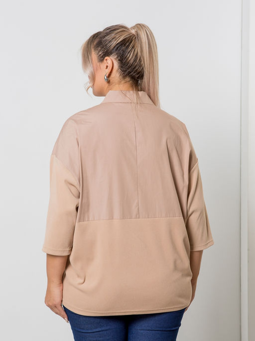 Блузка 1420 песочный