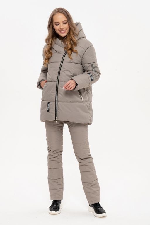 зимняя куртка из мембранной ткани - А+б коллекция фото 7