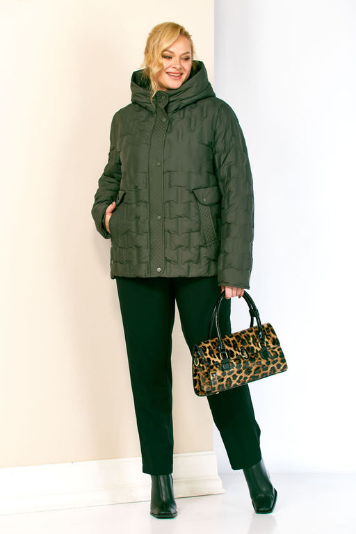 Куртка SHETTI 2210 темно-зеленый