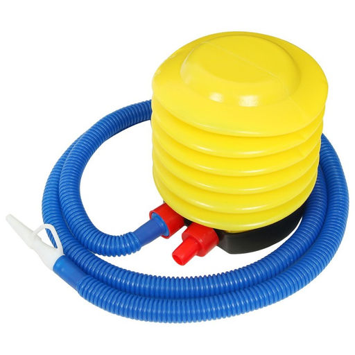 Полусфера BOSU гимнастическая, 60×10 см, с насосом, голубая