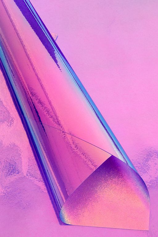 Пленка ПВХ двусторонняя А4 (5 листов) SF-7232, розовый хамелеон №3 - No name фото 2