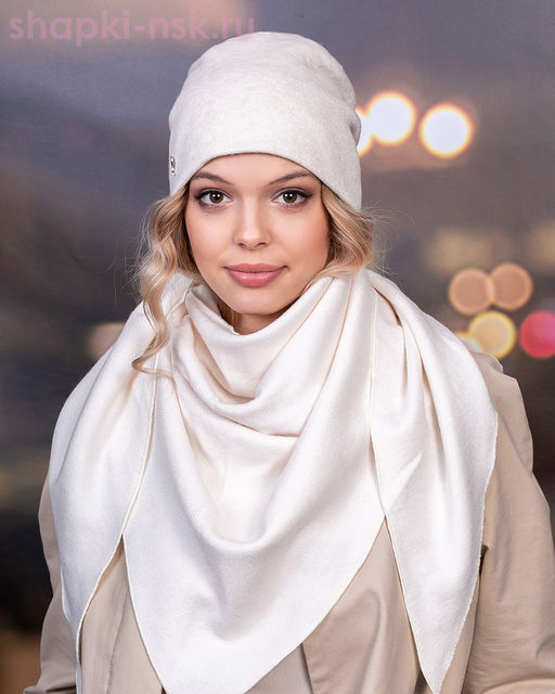 LS 3005 PL 3005 Комплект женский флис (колпак+косынка) (56-58)