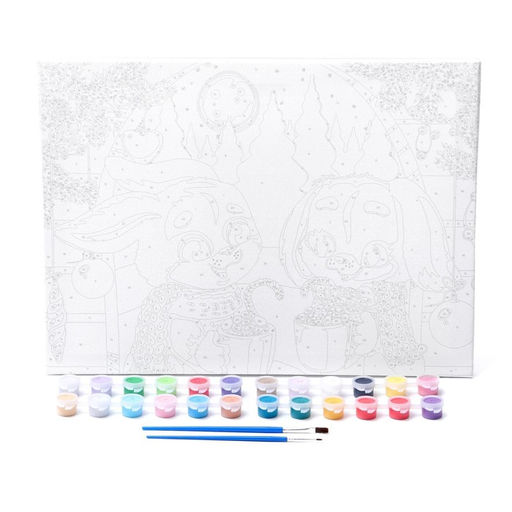 Картина по номерам на холсте с подрамником «Новый год!», 30 × 40 см